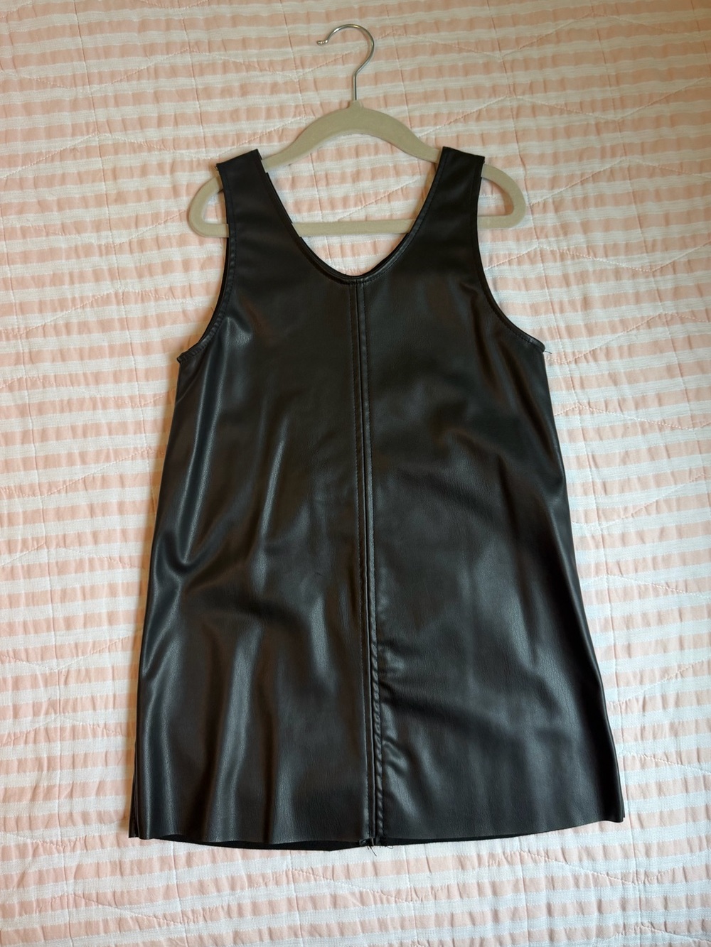Faux Leather Girls Dress H&M